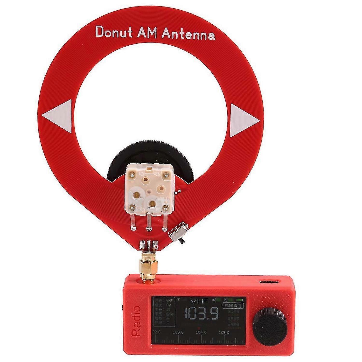 SI4732 1.9inch Radio Receiver 0.5-108MHz Shortwave Radio Receiver HF SW MW VHF Mini SI4732 Radio