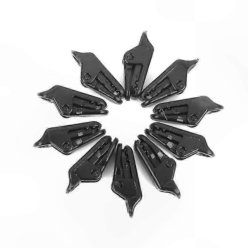 10-Pack Plastic Awning Clips for Outdoor Use