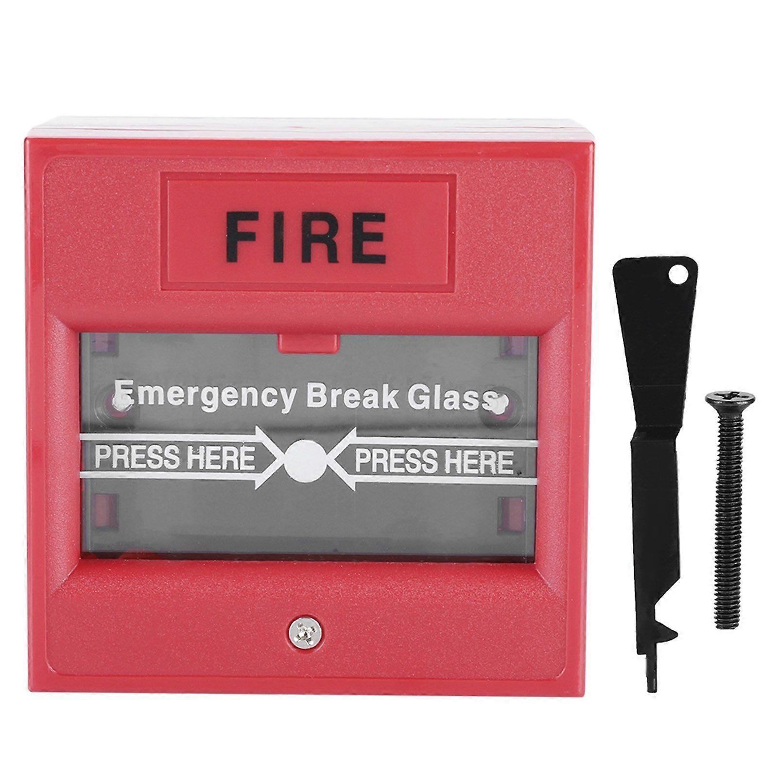 Emergency Exit Fire Alarm Button Release Security Glass Break Alarm Switch