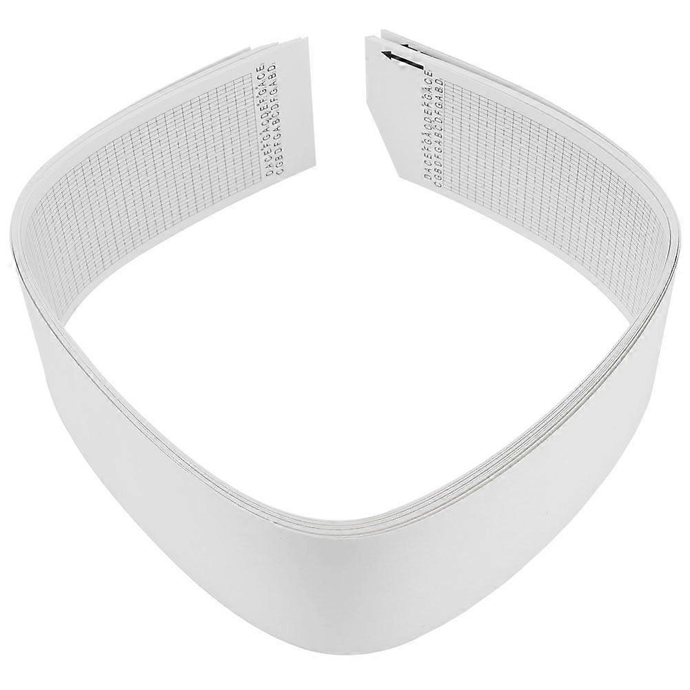 10pcs/set Blank Paper Tape Strip For 30 Note DIY Hand Crank Music Box