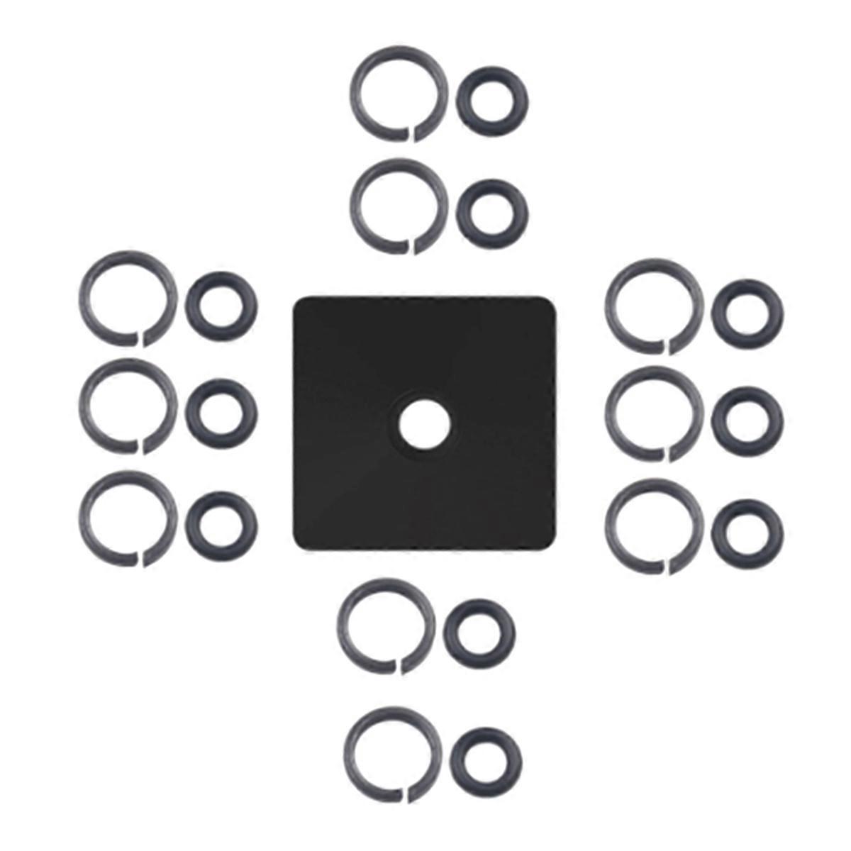 3/8 Inch Square Drive Socket Retainer Rings Clip with O-Ring