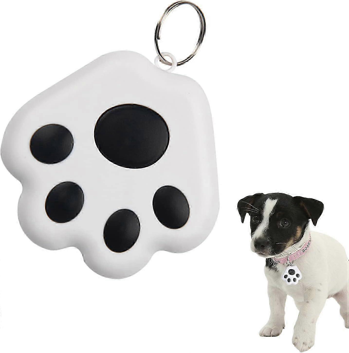 Item Finders, Mini Cat Paw Shaped GPS Tracking Device, Anti-Lost Locator for Pets Kids Key Luggage