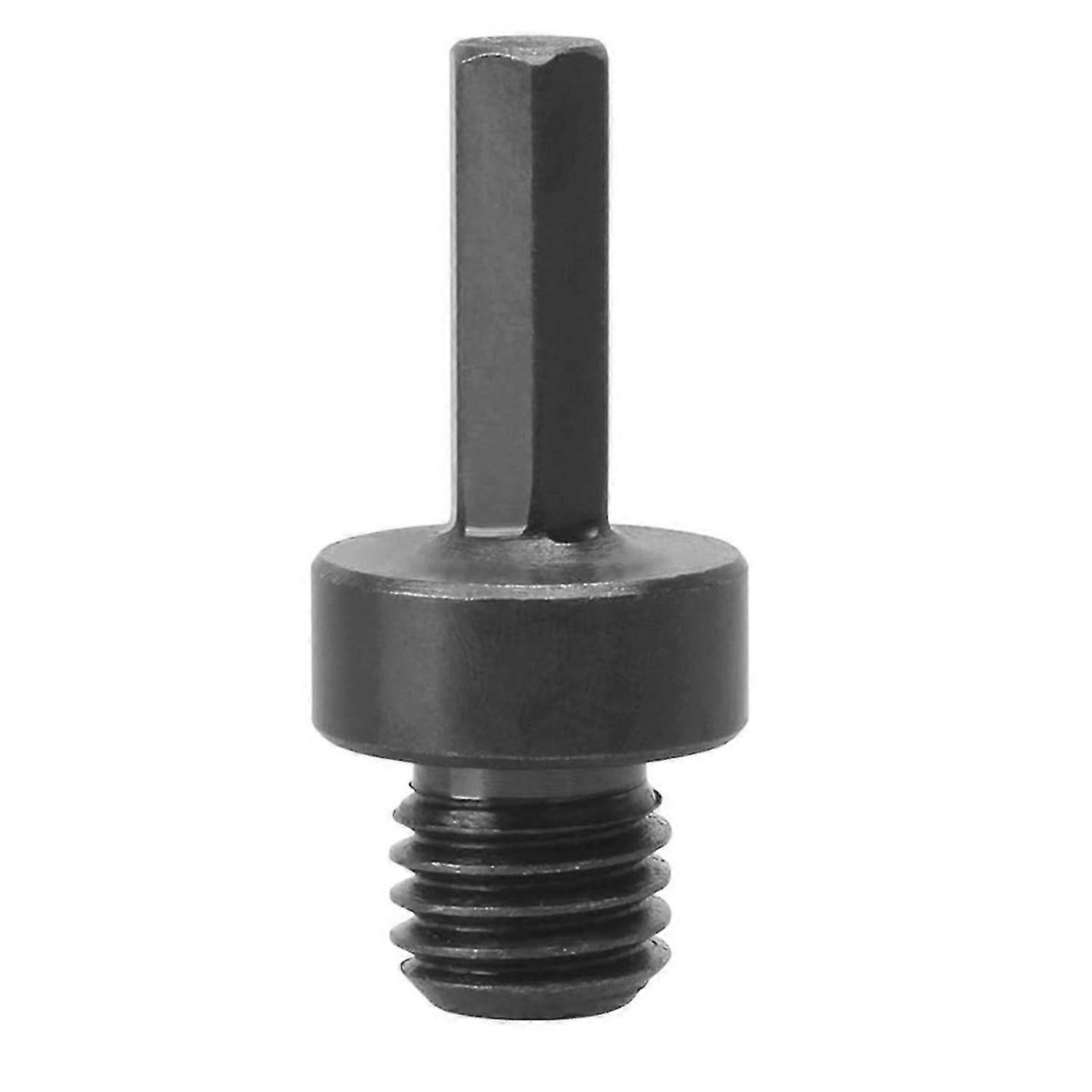 Core Drill Bit Adapter 5/8Inch-11 Thread Male to 3/8Inch Hex Shank