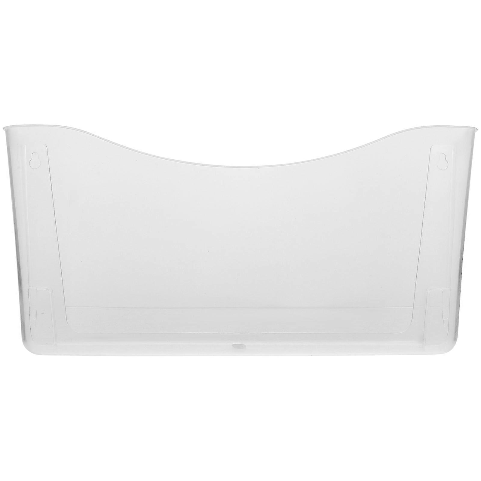Wall File Holder Hanging File Holder Transparent ABS Organizer