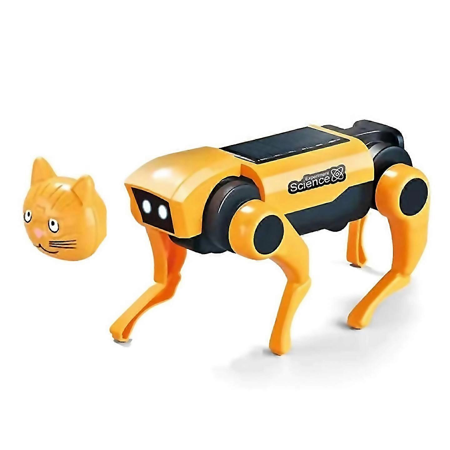 For Robot Solar Smart Dog Childrens Educational Assembly