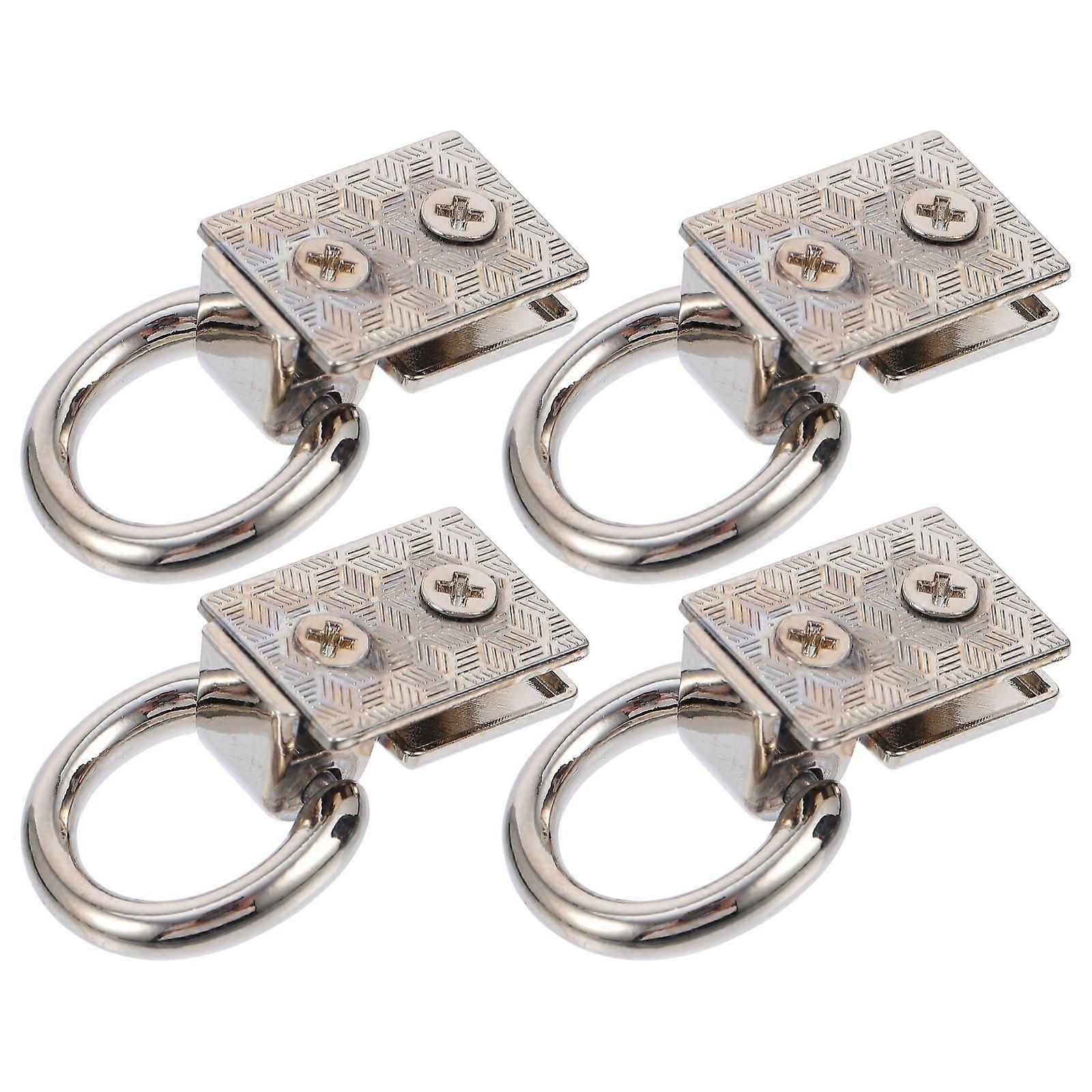 Bag Buckles Sturdy Women Chain Bag Suitcase DIY Rectangular Durable Use 4Pcs