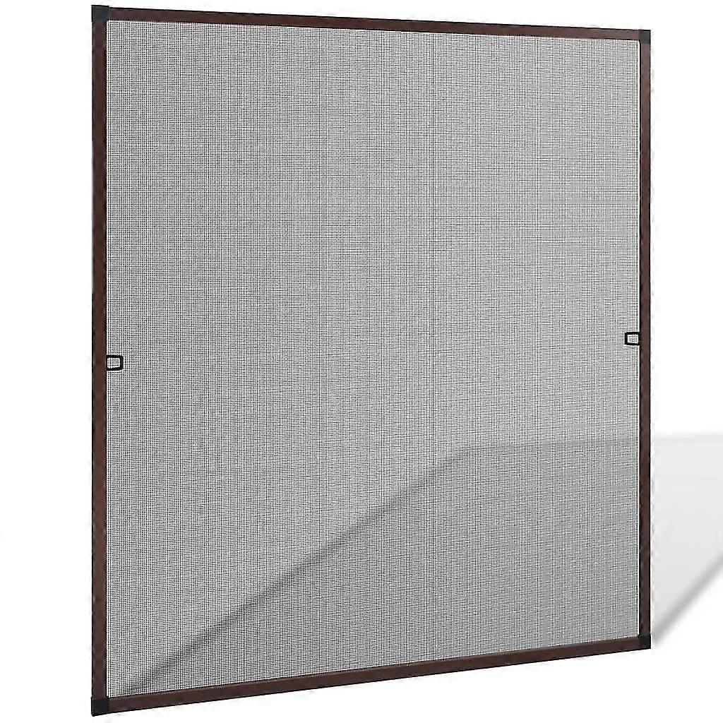 Brown Insect Screen For Windows 120 X 140 Cm