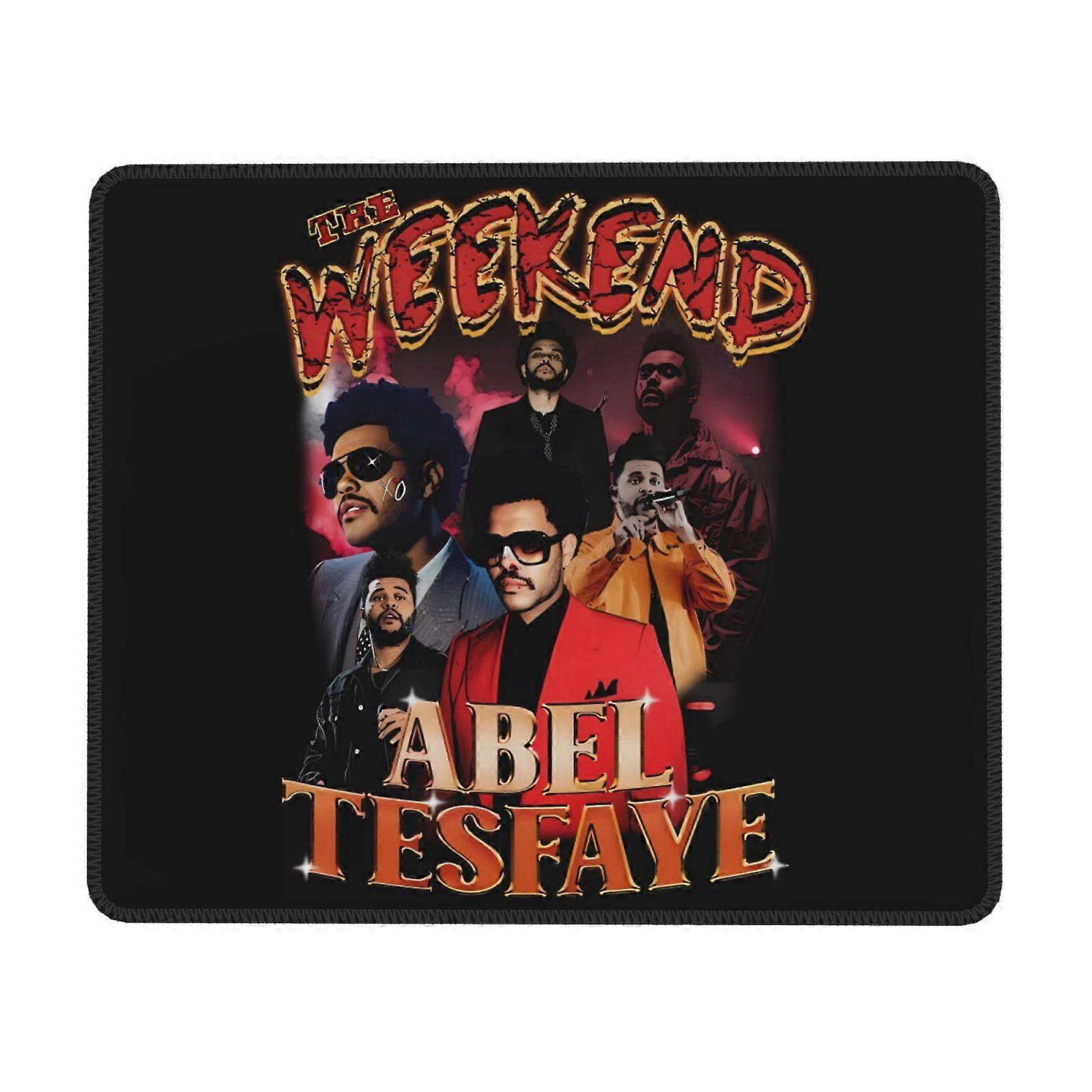 The Weeknd Rubber Lock Edge Mouse pad, Office Desk pad, Writing pad, Multi Code Game pad Mouse Pads for Computers Laptop Mouse Mouse Pad