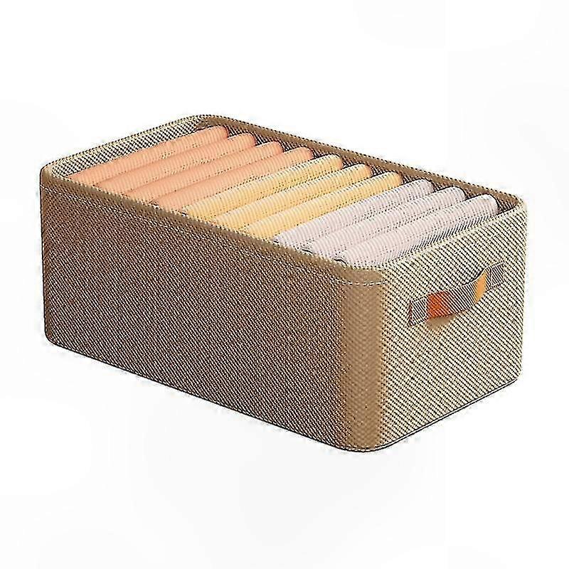 Large Capacity Foldable Clothes Organizer with Handles and Drawer Design for Breathable Storage Solution