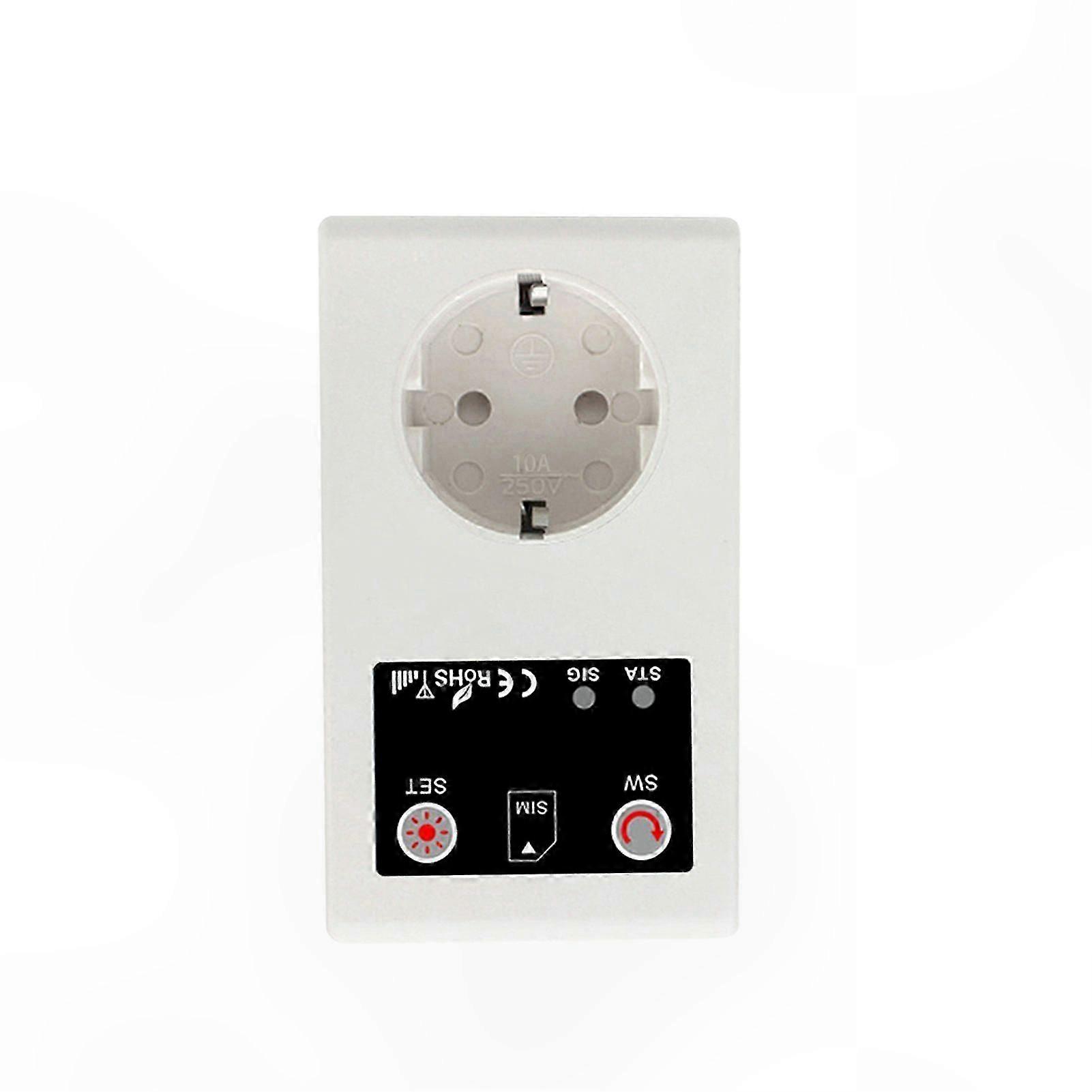 Smart Power Socket with Remote Control via Call, SMS, and App for Home Appliances and Equipment Management