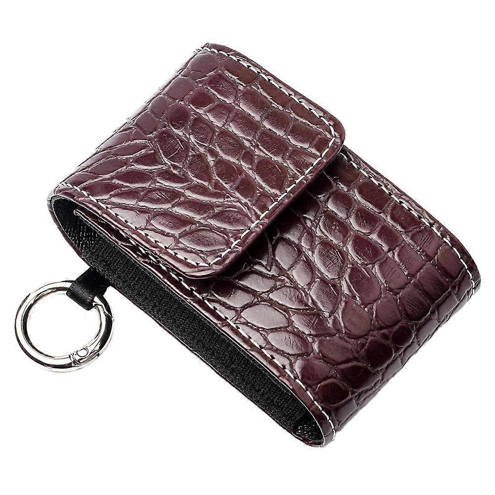 Pouch Bag for Storage Portable Protection Brown Case