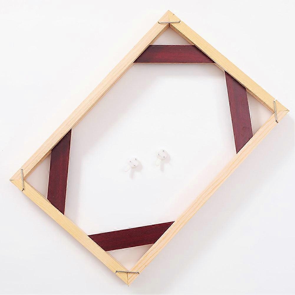 DIY Frame for Canvas Paintings Wooden Frame for Posters and Prints Picture Decor, 30*40cm
