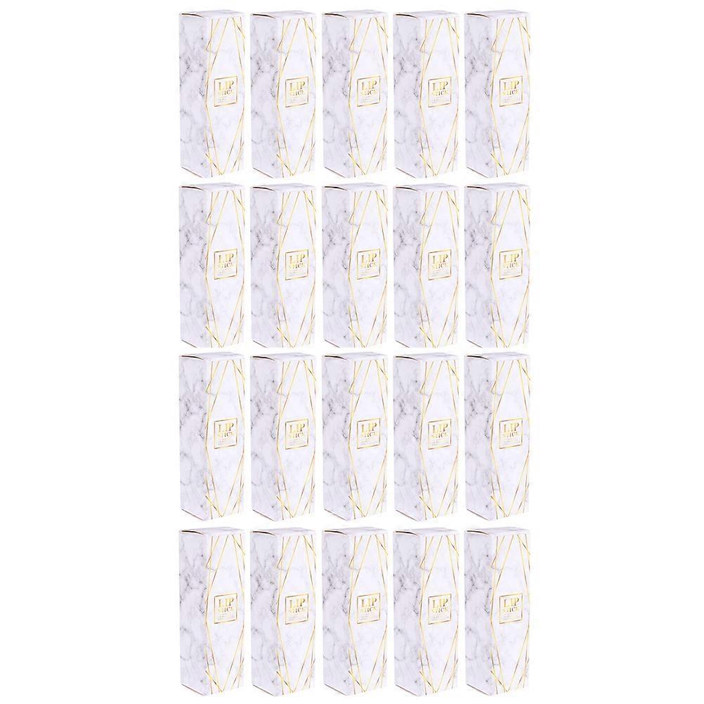 Lip Gloss Tube Box Paper Storage for Storing Lipstick 100Pcs
