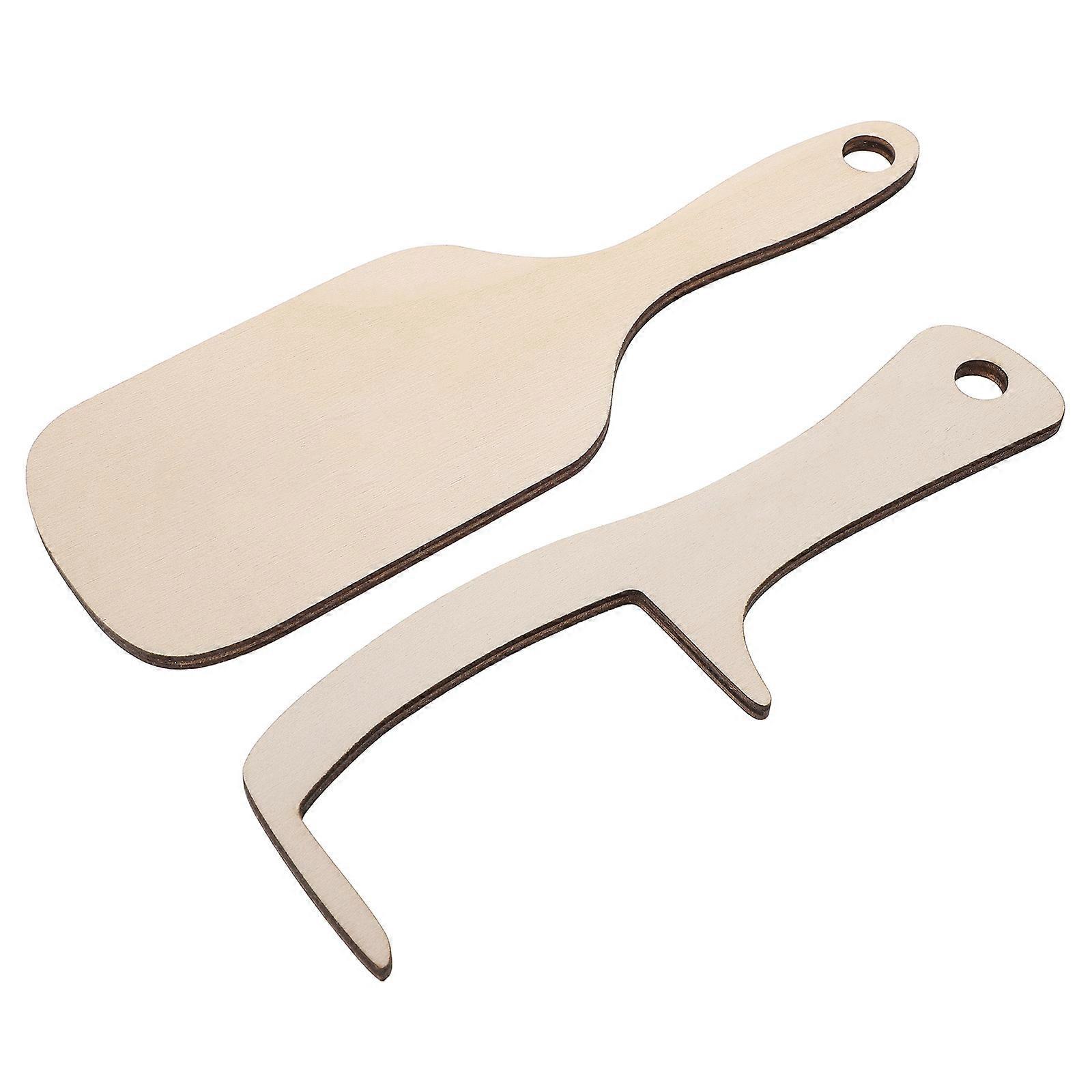 Wooden Bald Man Comb Funny Grooming Tool 8Pcs Set