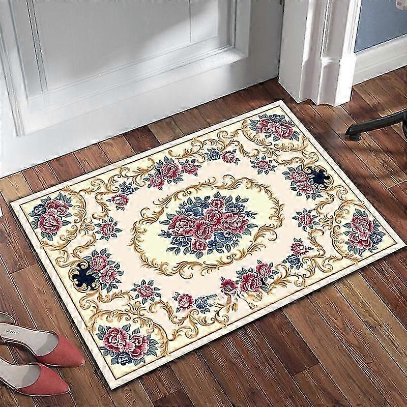 1 ks, retro perzský koberec, bohémsky koberec do obývačky, koberec v etnickom štýle, savý, odolný voči zašpineniu 2025