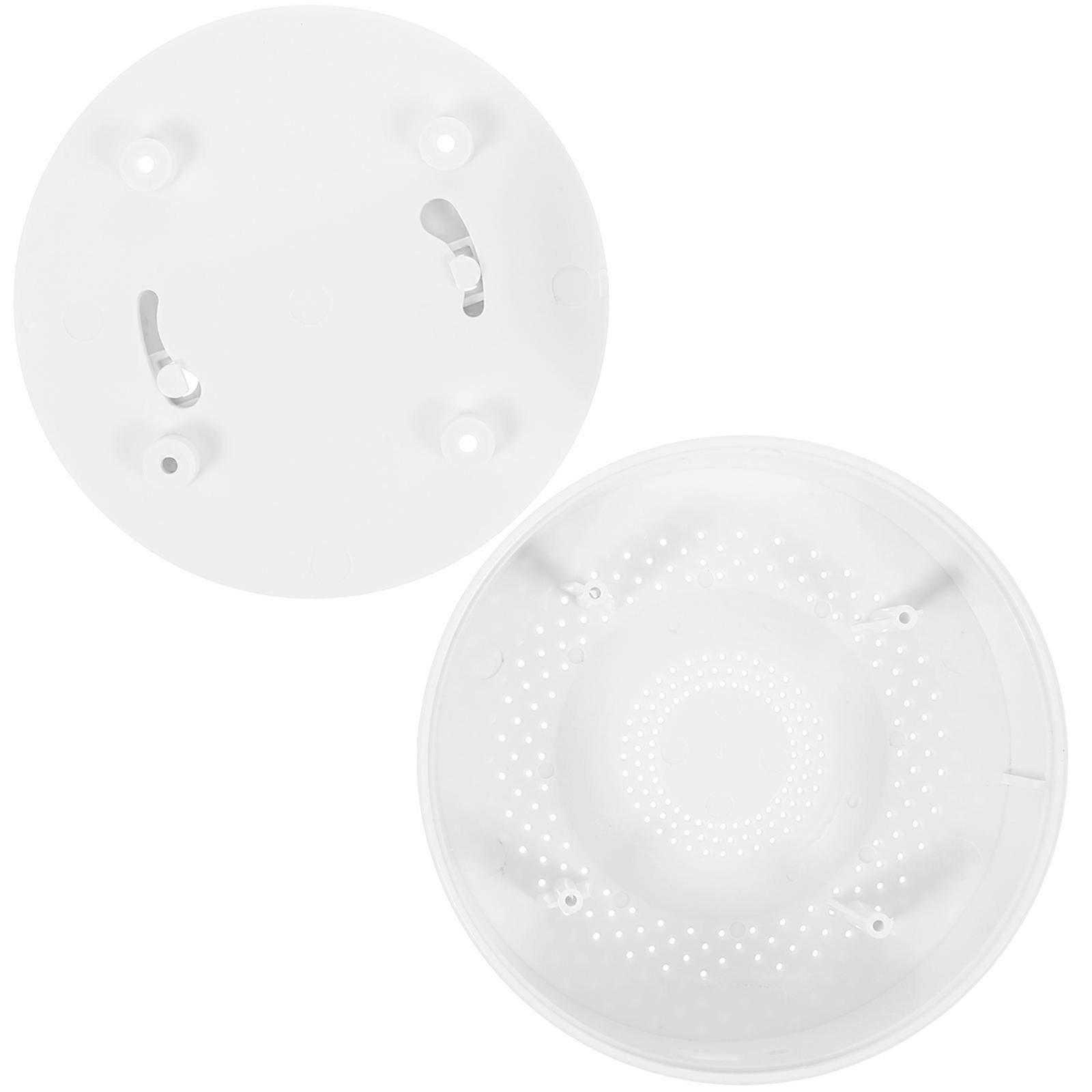 Hidden Storage Organizer Plastic Shell for Cash Storage 2Pcs White