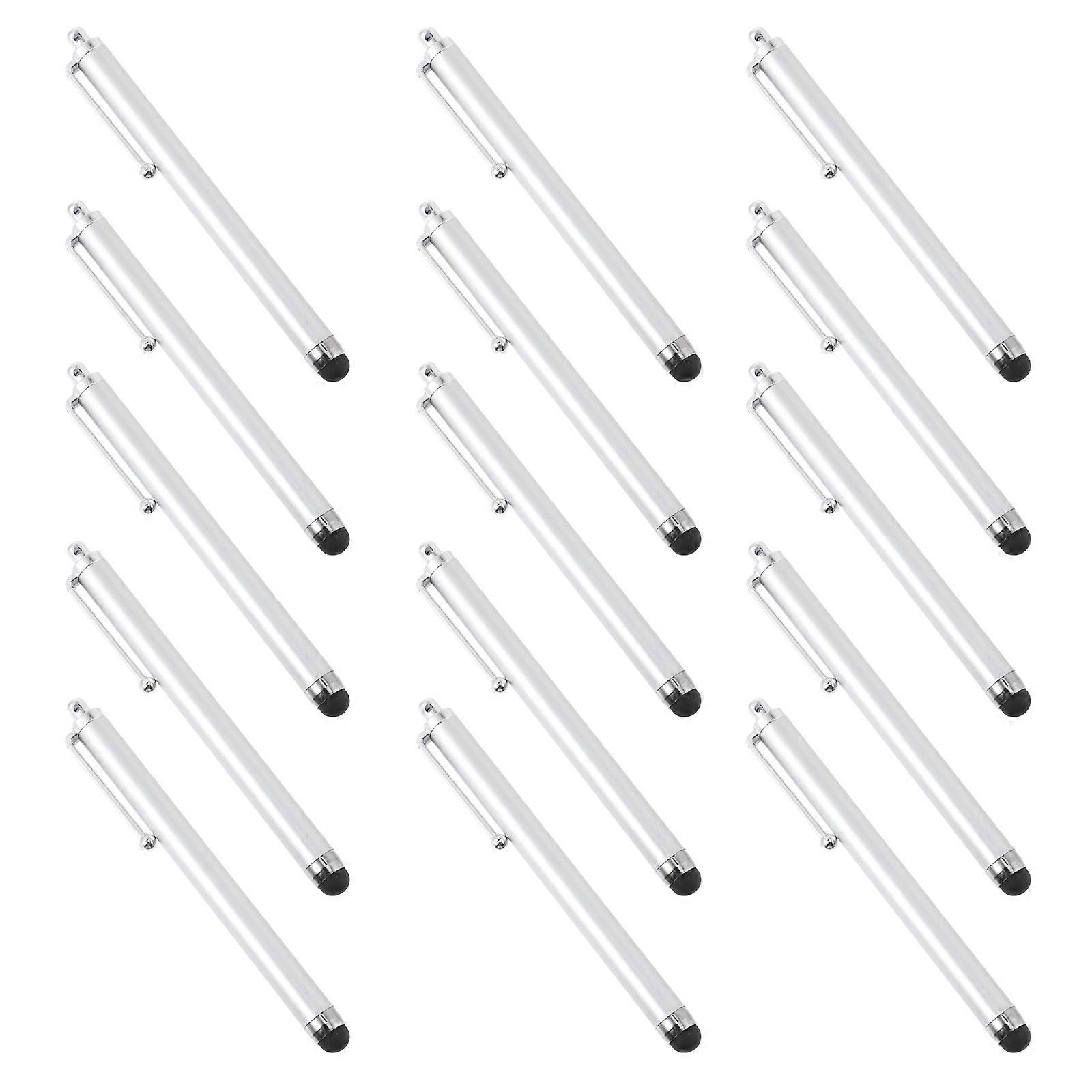 40 Pcs Capacitive Stylus Pen For Smartphone And Tablet Touch Screen Operation Perfect For Note-taking And Digital Art 11x1cm Rubber Nib