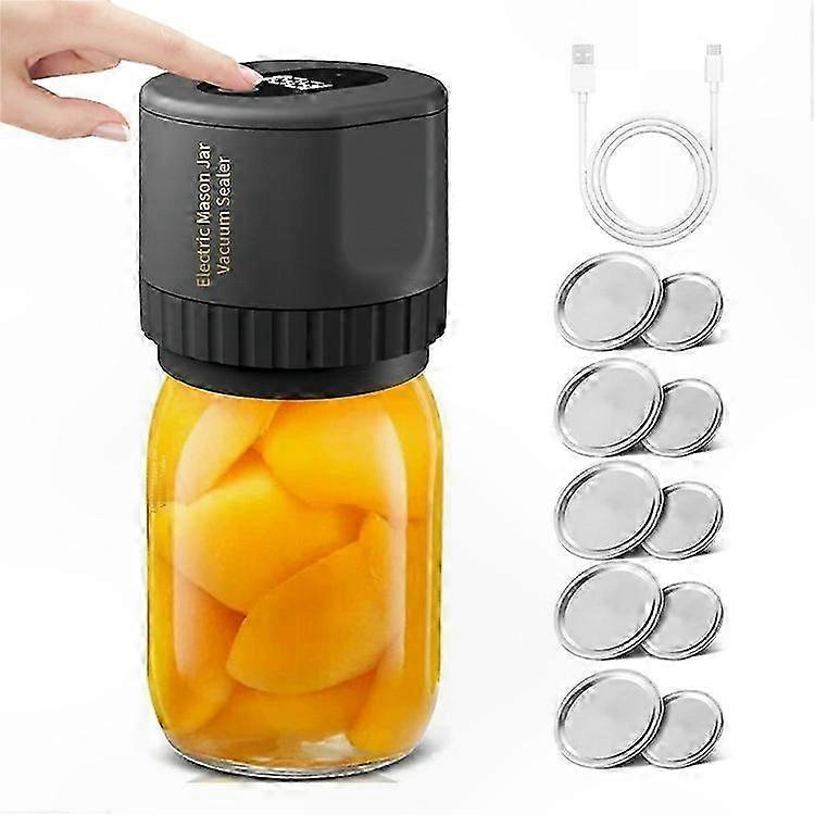 Automatic Jar Vacuum Sealer for Mason Jars with One-Touch Operation