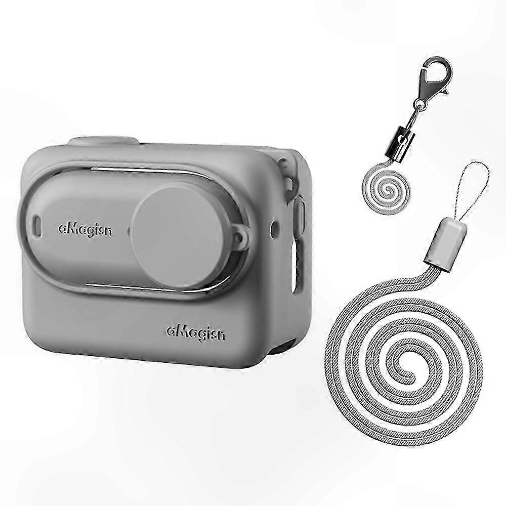 Shockproof Silicone Case for Action Camera, Compatible with Insta360 GO 3S