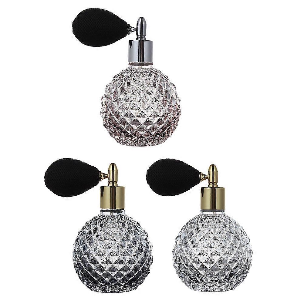 Perfume Bottle Vintage Glass Spray Atomizer for Perfume 15Pcs Set