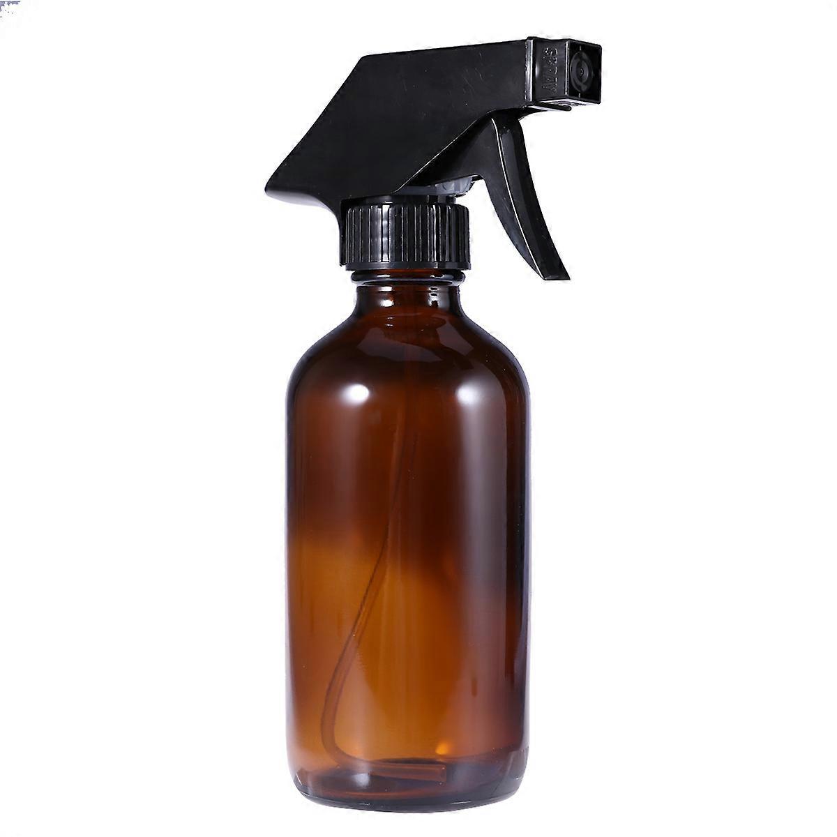 Atomizer Spray Bottle Durable Empty Brown Glass for General Users Portable Refillable 250ml 1 Set