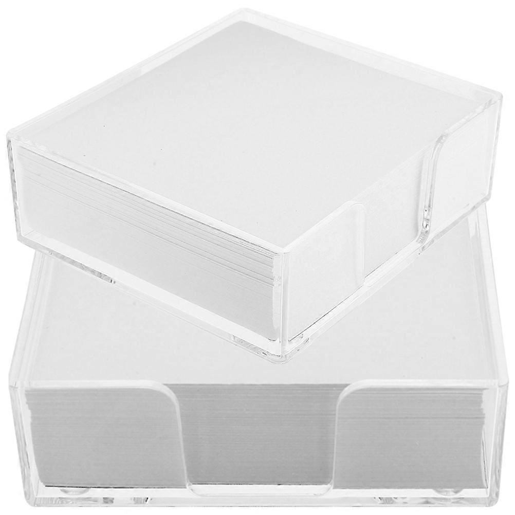 Portable Memo Papers Box Packing Note Pads for Students 4 Boxes