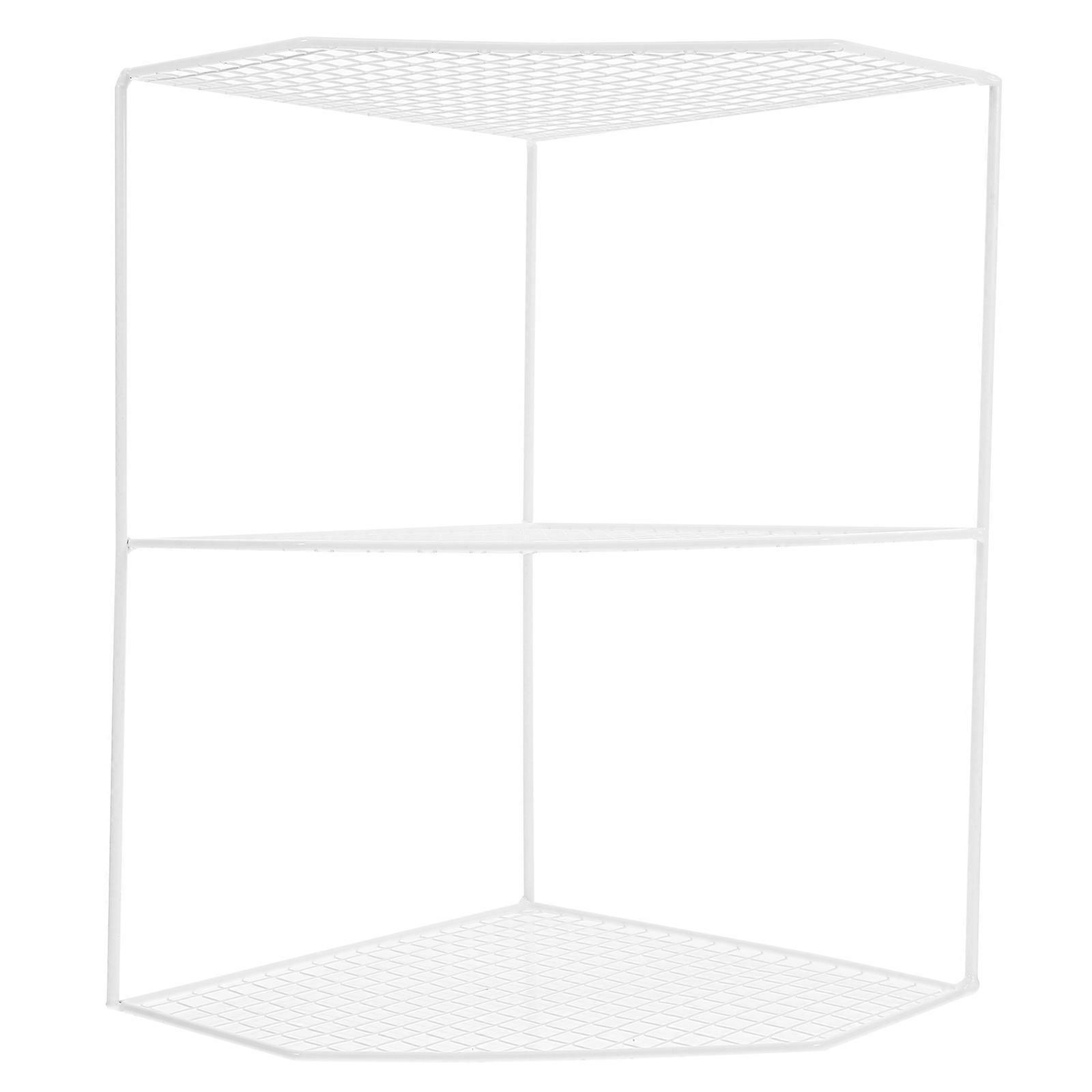 Corner Cabinet Shelf Organizing Rack For Homeowners Kitchen Users Optimizing Space Simple Design 1Set