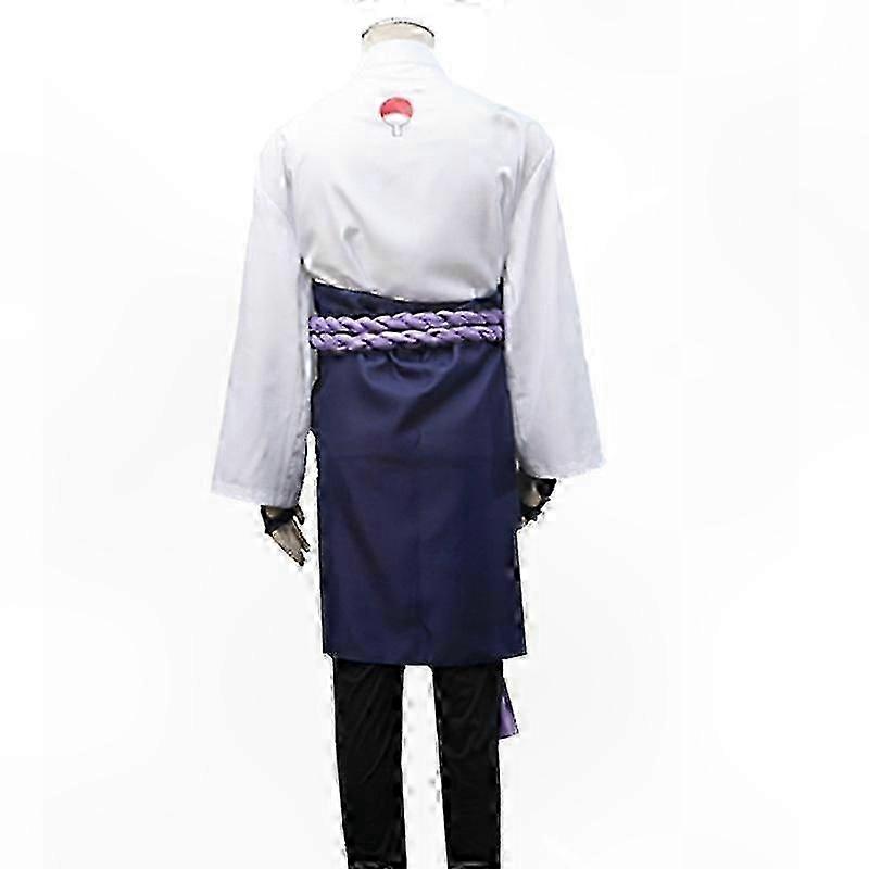 Anime Cosplay Costume for Halloween Performance Inspired by Uchiha Sasuke Character Outfit