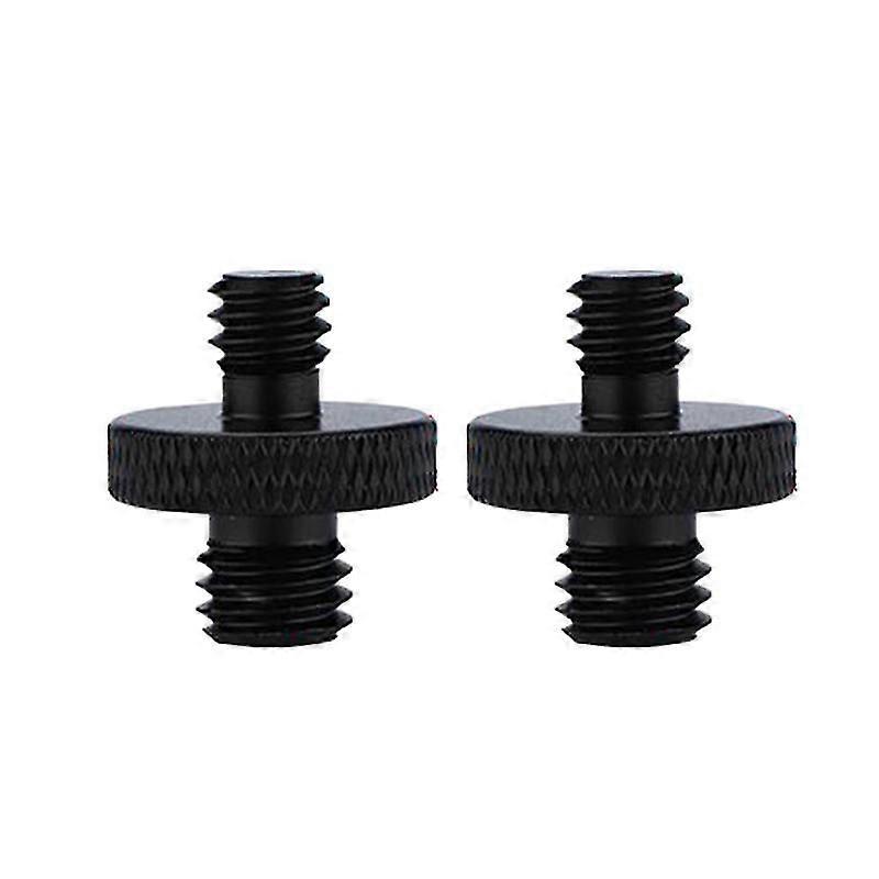 2x 1/4"-20 Male To M4 M5 M6 M8 M10 Male Threaded Screw Tripod Adapter Mount Camera Mounting Converter Screw For Projector Stand