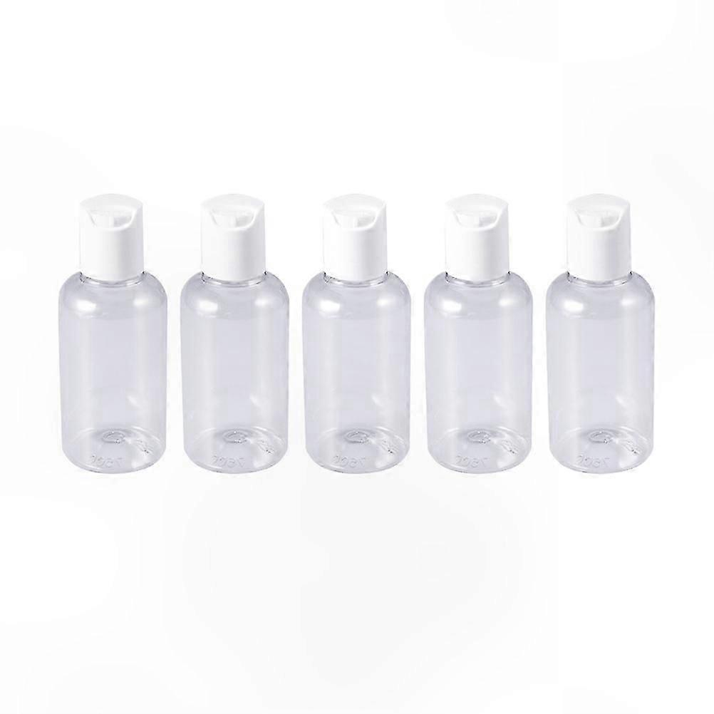 10 Pack 75ml Reusable Portable Containers for Shampoo Lotion Cream in Assorted Colors
