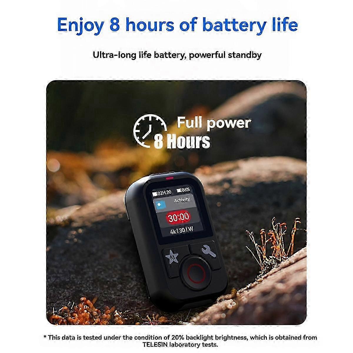 TELESIN T13 Bluetooth Remote for GoPro Hero 13, with Wrist Strap 25-26