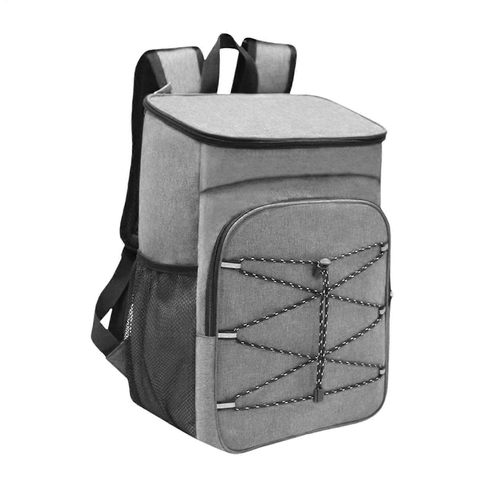 Cool Backpack Insulated Picnic Cooler, LeakProof Travel Cooler, Camping Backpack,  Capacity Gray