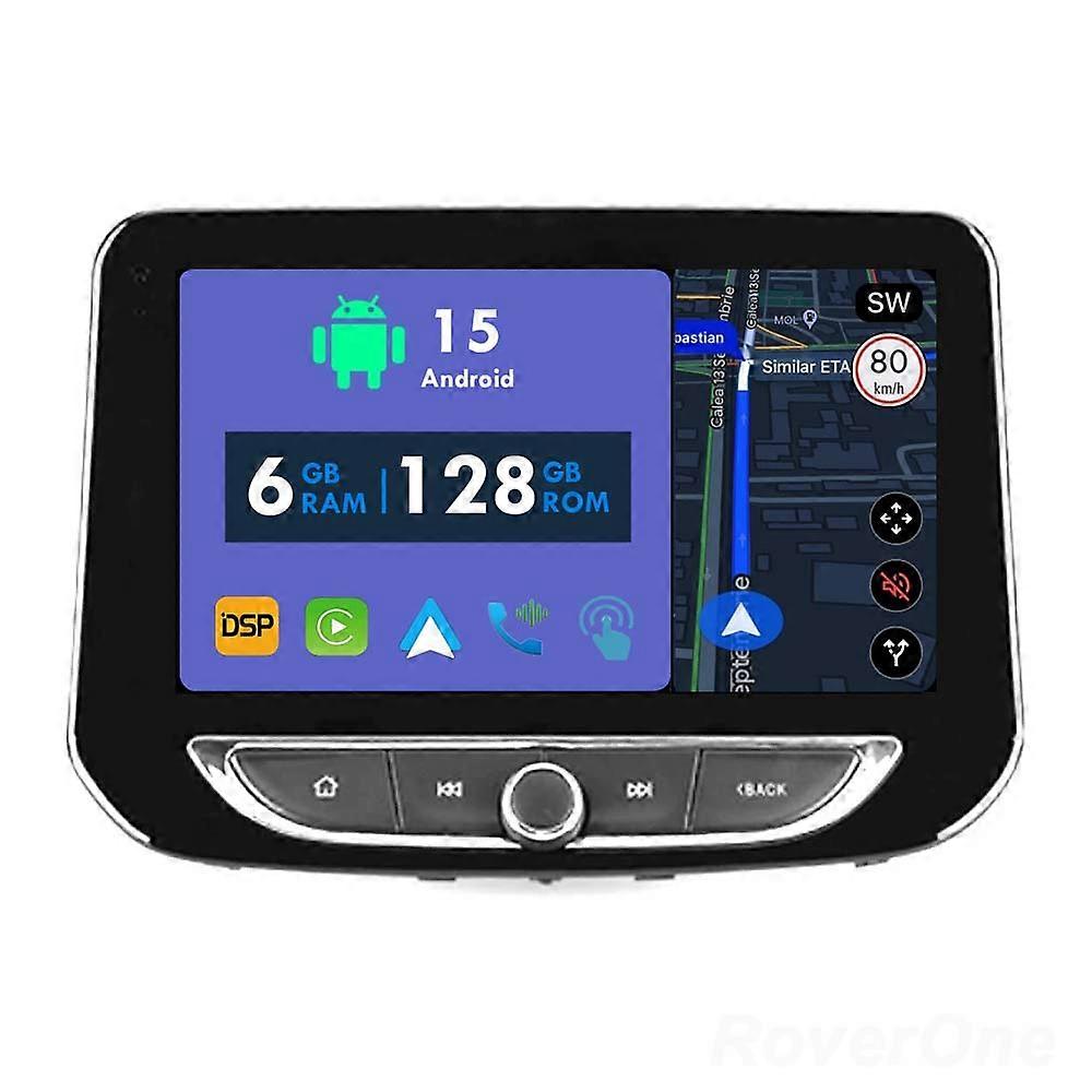 Car Radio 6G+128G CarPlay GPS Navigation Head Unit for Chevrolet Orlando 2 2018 - 2023 Android Auto Bluetooth Stereo Touch Screen