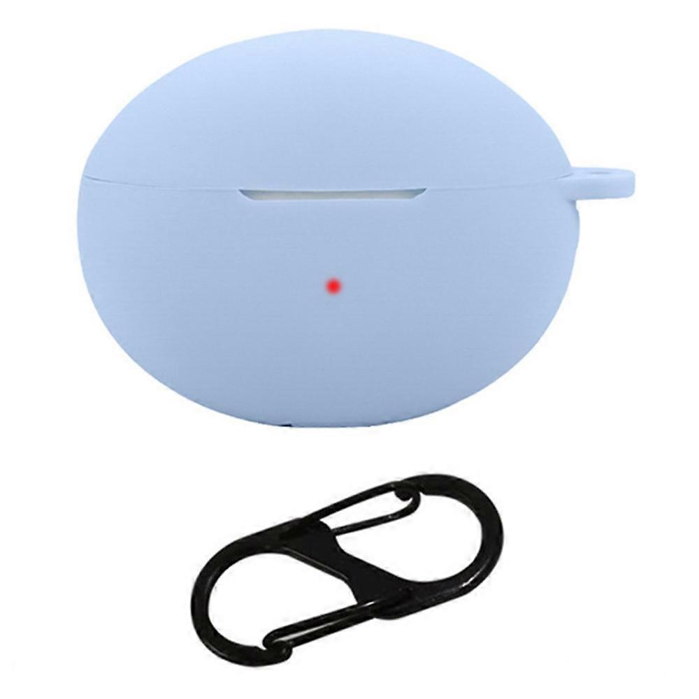 لهواوي فري بودز 6i غطاء سماعة سيليكون مضاد للسقوط مع مشبك