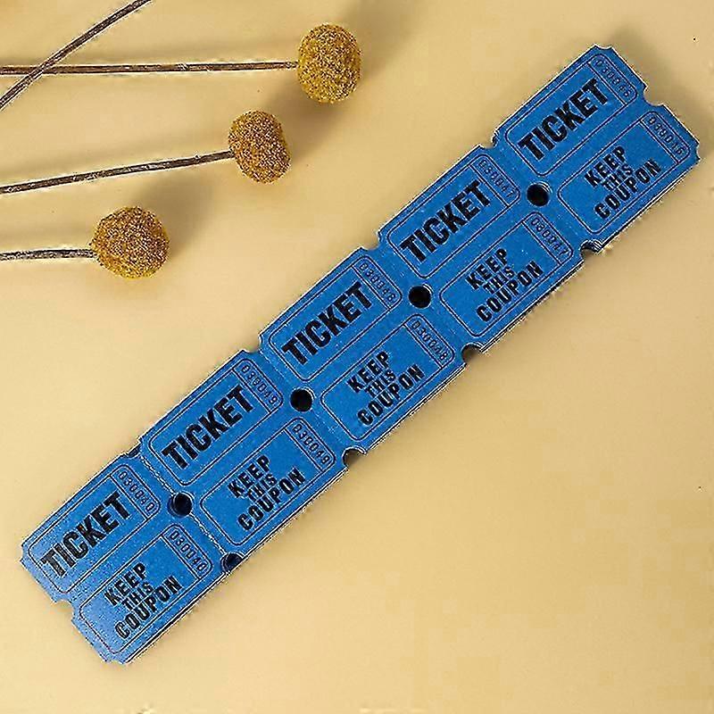 100 Pcs Raffle Tickets For Classroom Lottery Roll Of Single Paper Labels Drink Events Raffle Tickets Celebration Event Tickets