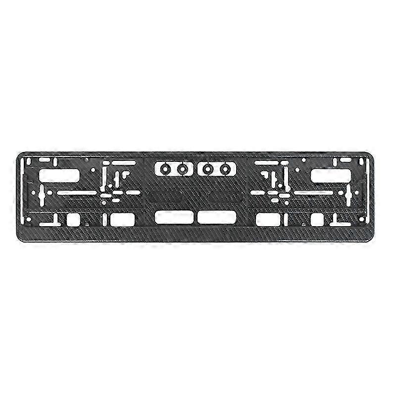 European Standard Single-strip Plastic License Plate Frame