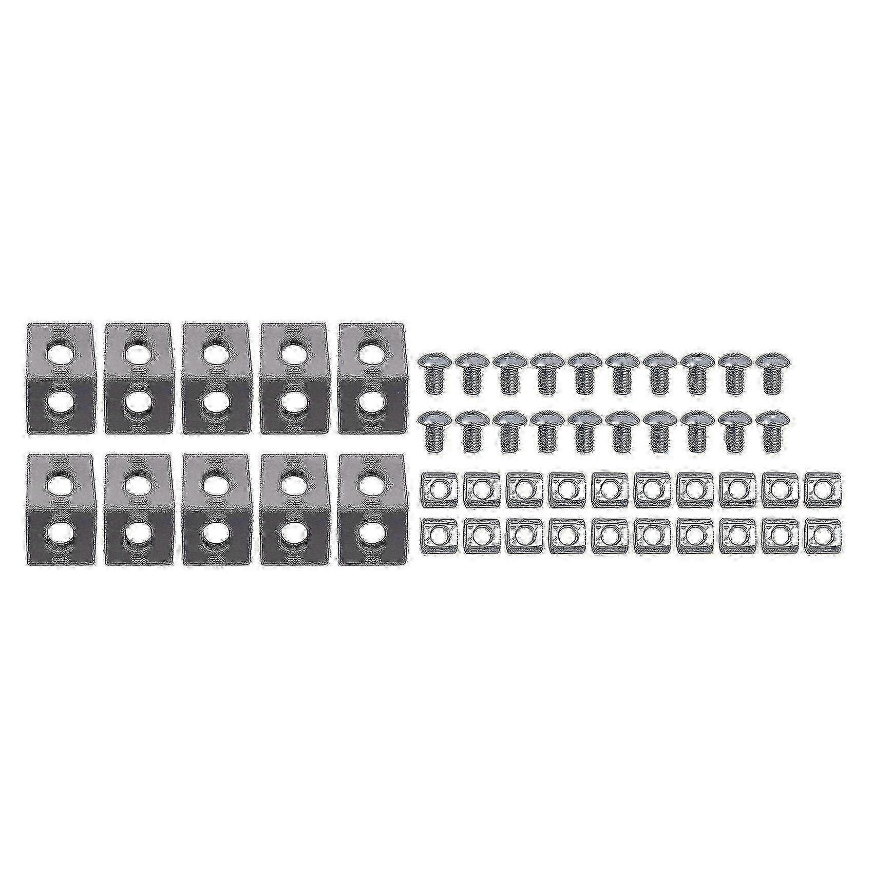WXH50pcs Corner Bracket 2020 Series Aluminum Profile Connector Compatible With 6mm
