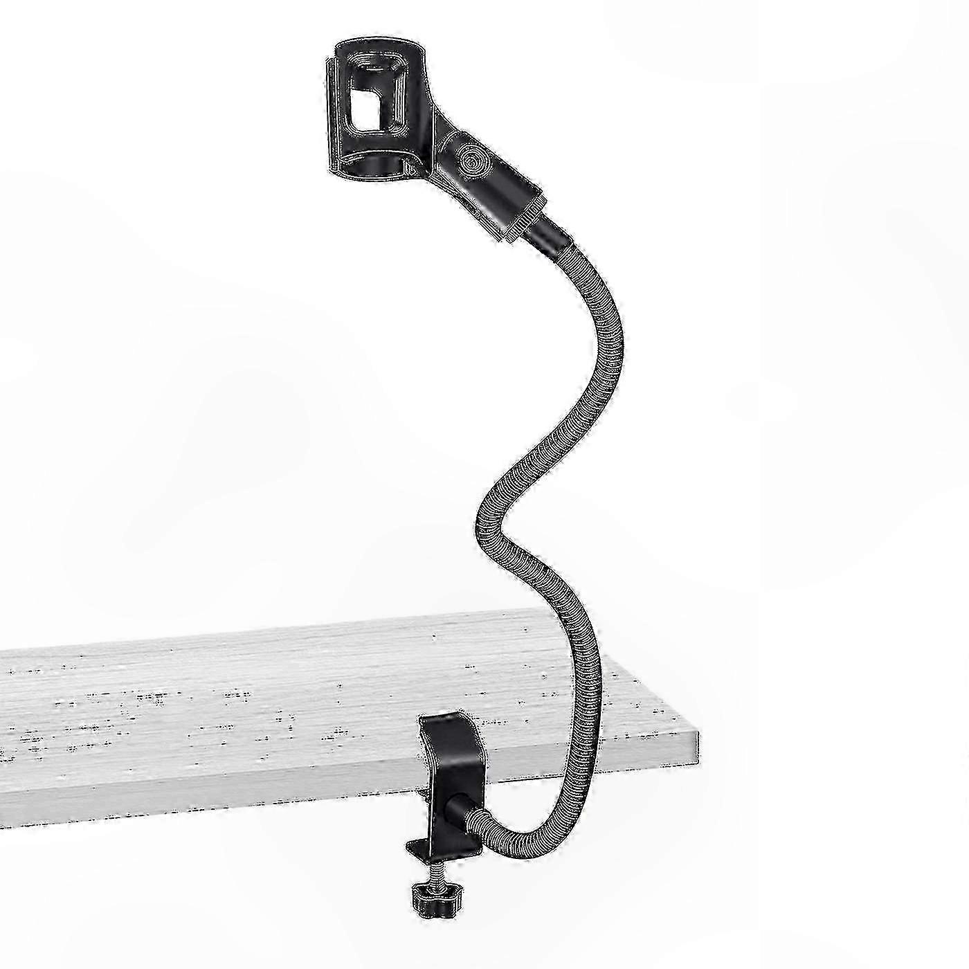 Adjustable Desk Microphone Holder with Clamp for Studio & Online Meetings