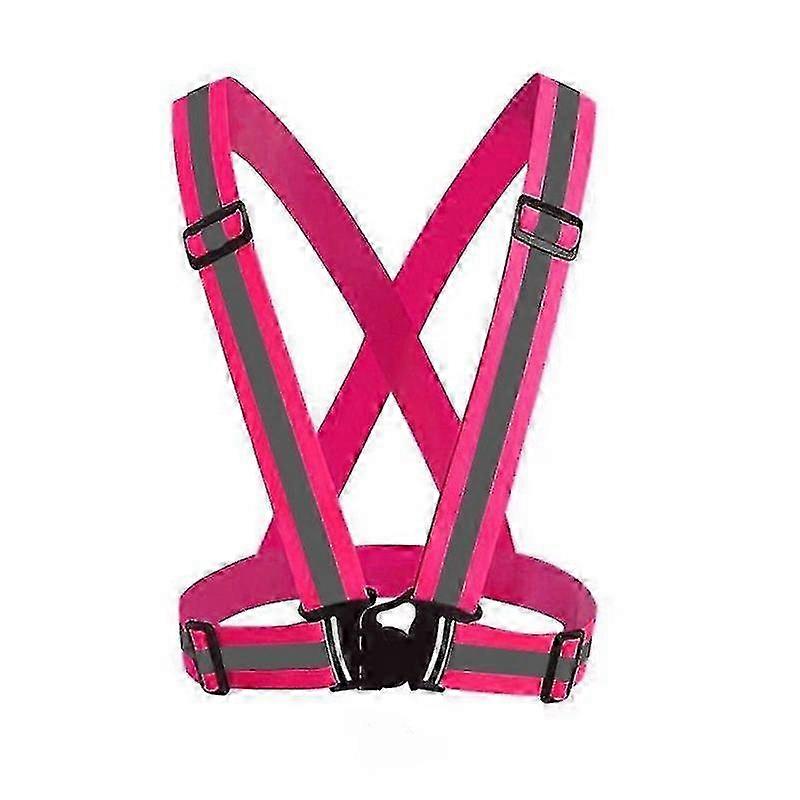 1pc Reflective Harness With Reflector - Practical Durable Orange