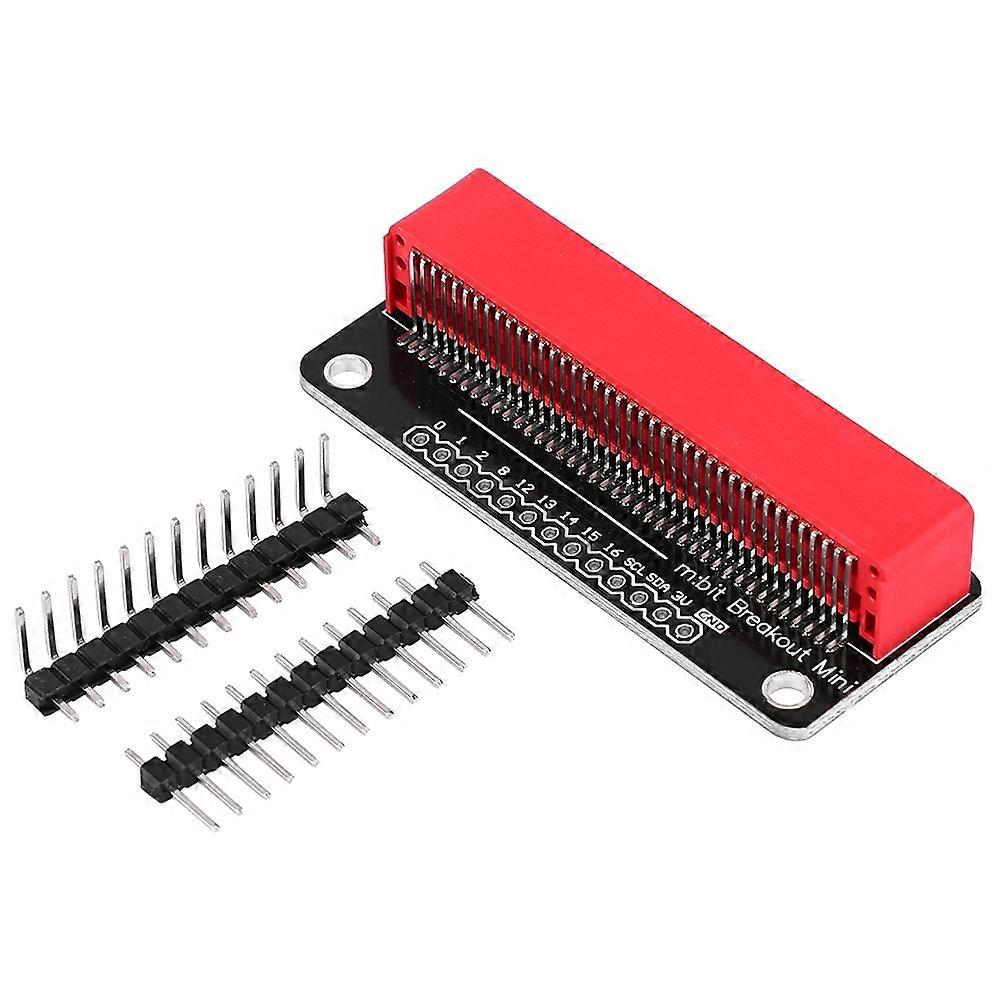 Extension Board Gold Plating MINI/Micro:bit Components Parts 2.54mm Pin(Red)
