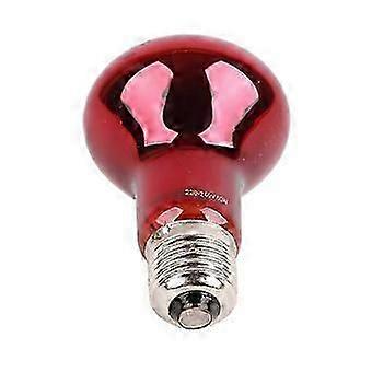 60W Infrared Reptile Heat Lamp Excellent 24 Hour Heat Source Red Bulbs for Turtles and Lizards