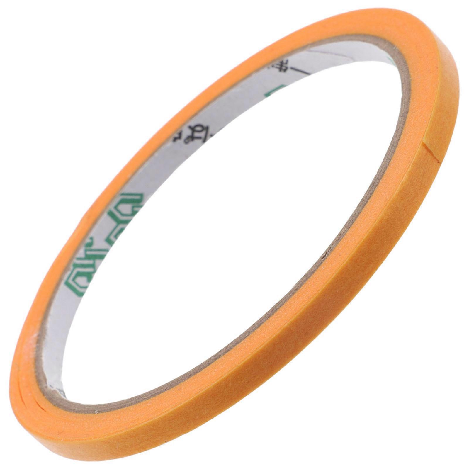 Orange Painters Masking Tape for Paint 1 Roll Easy to Use PVC Tape for Art Projects