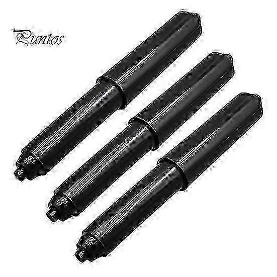 3pcs Toilet Paper Holder Convenient Spring-loaded Easy Installation Replacement Adjustable Toilet Paper Roller