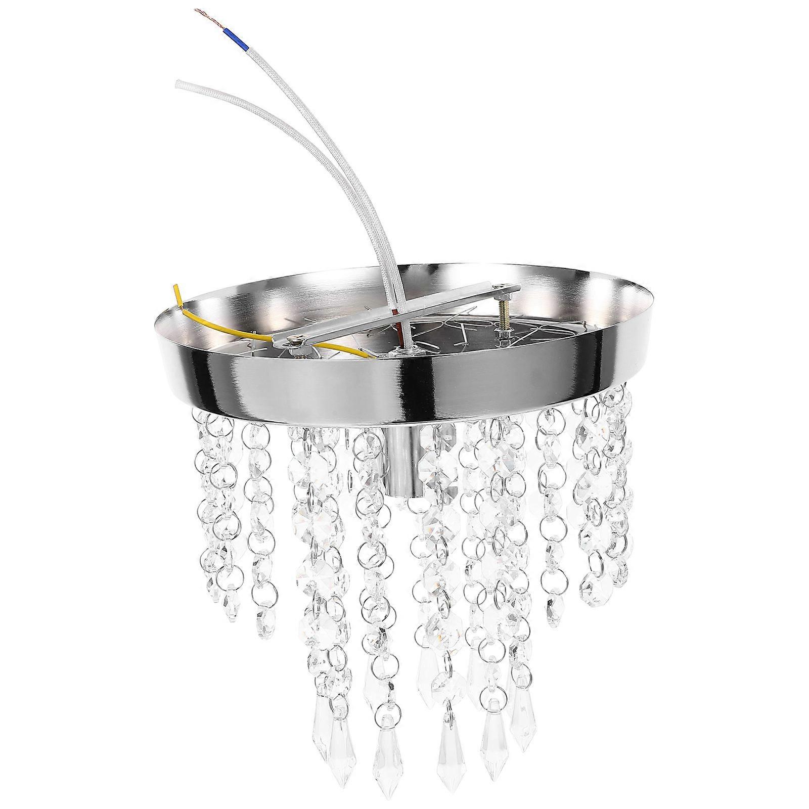 Crystal Ceiling Lamp Flush Mount for Dining Room Living Room