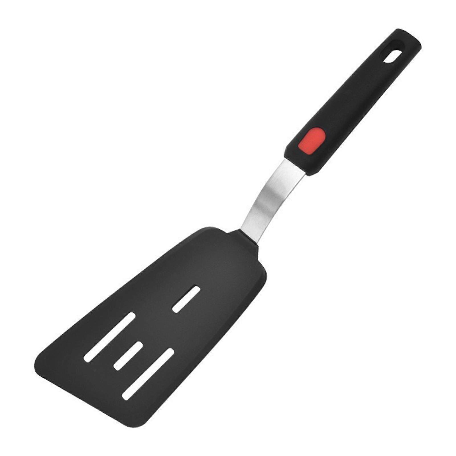 Silicone Turner Nonstick High Temperatures Resistant Cooking Spatula for Grilling Frying Eggs Pancake Steak Everyday Use Multicolor