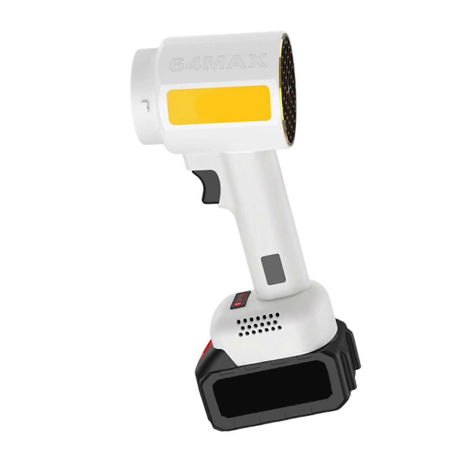 Multiple Purpose Tall Speed Blower Rechargeable Battery Operated Flexible Cleaning Tasks Solution  Yellow