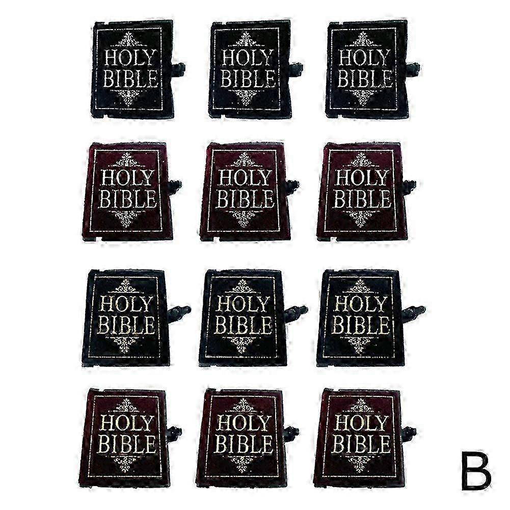 CATHOLIC BIBLE 1:12 Scale Miniature Readable Religion Book
