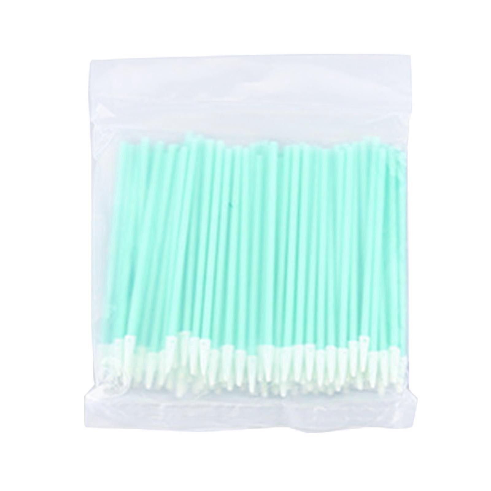 100 Counts Expert Visual Swabs Multiple Face Use For 1.25mm/2.5mm Interfaces Against Fixed Not Checking Electronics Cleaning Rudiments Multicolor