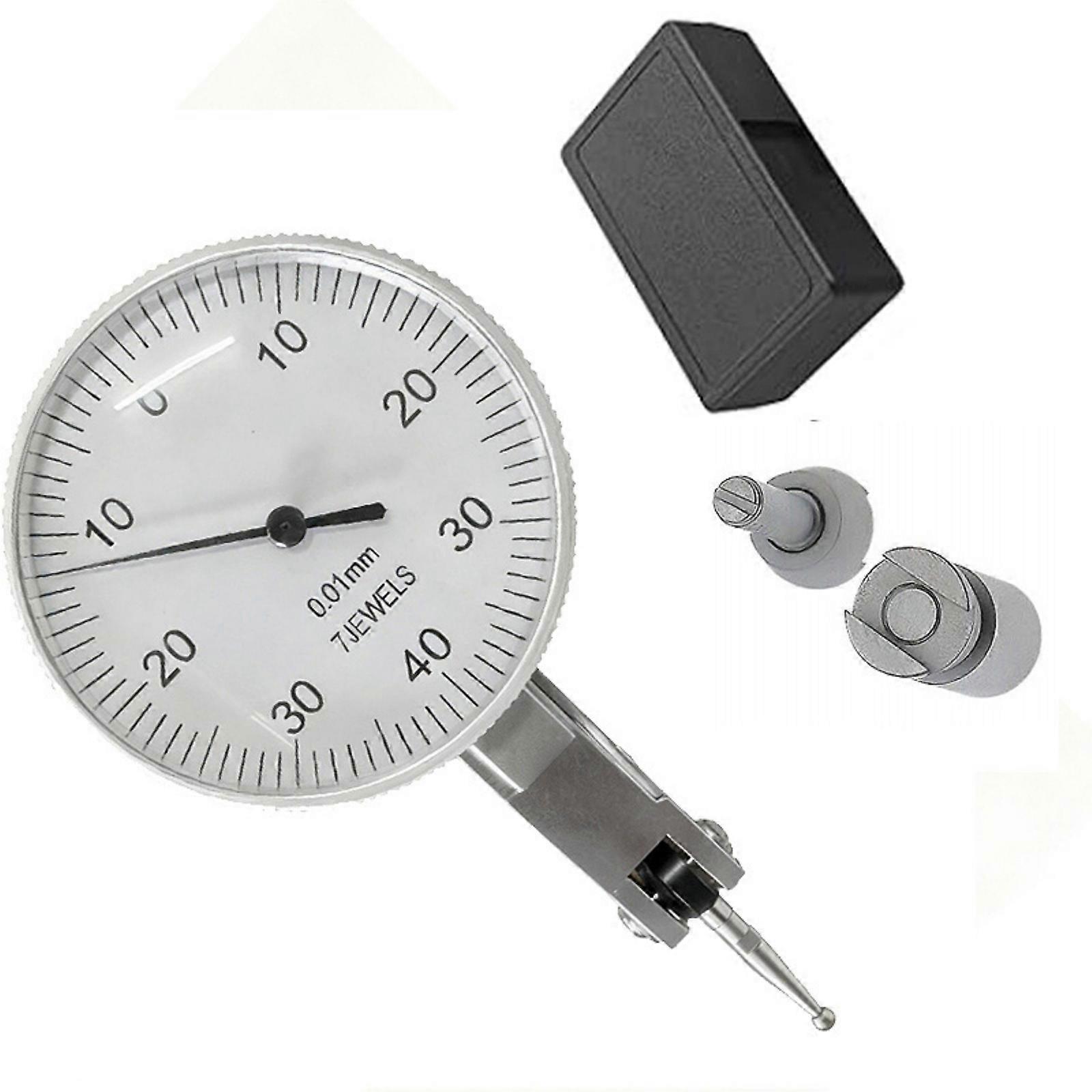 Professional Oversized White Face Levers Dials Gauge Dials Test Indicator Ergonomic Operation Design Multicolor