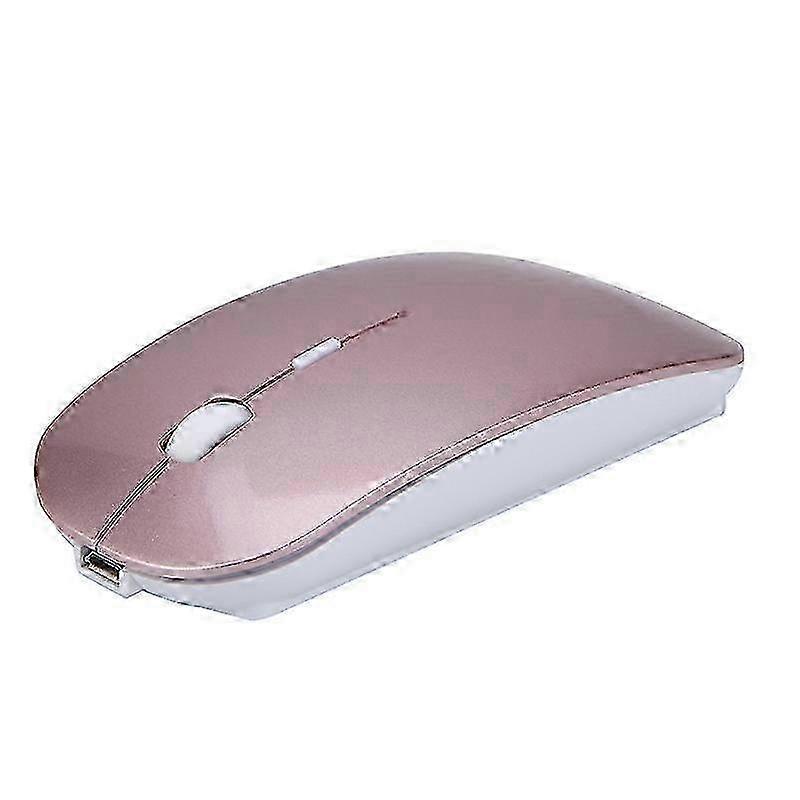 Bluetooth 5.0 Rechargeable Mouse Mobile Tablet PC MAC Mute Charging Bluetooth Mouse Office (1pc)